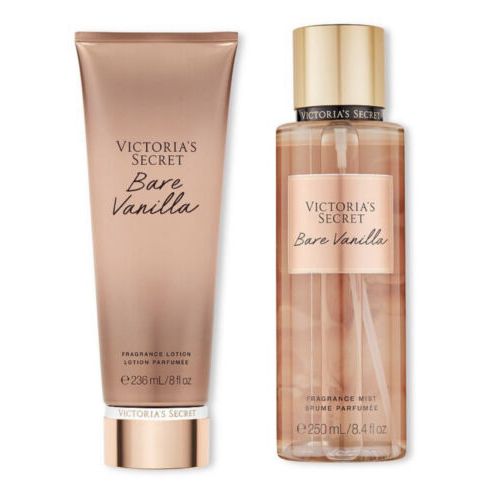 Bộ xịt thơm và dưỡng ẩm BARE VANILLA - Victoria’s Secret