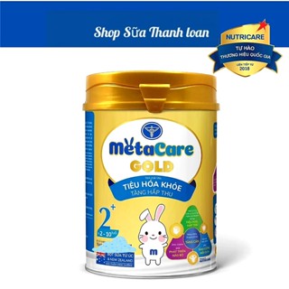 [HSD T3-2025] Sữa Bột Nutricare MetaCare Gold 2+ 900g Tiêu Hóa Khỏe Tăng Hấp Thu.