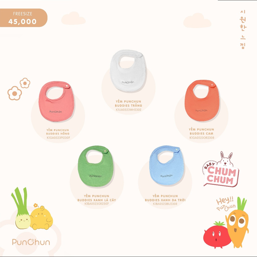 Yếm PUNCHUN Buddies AW23D7