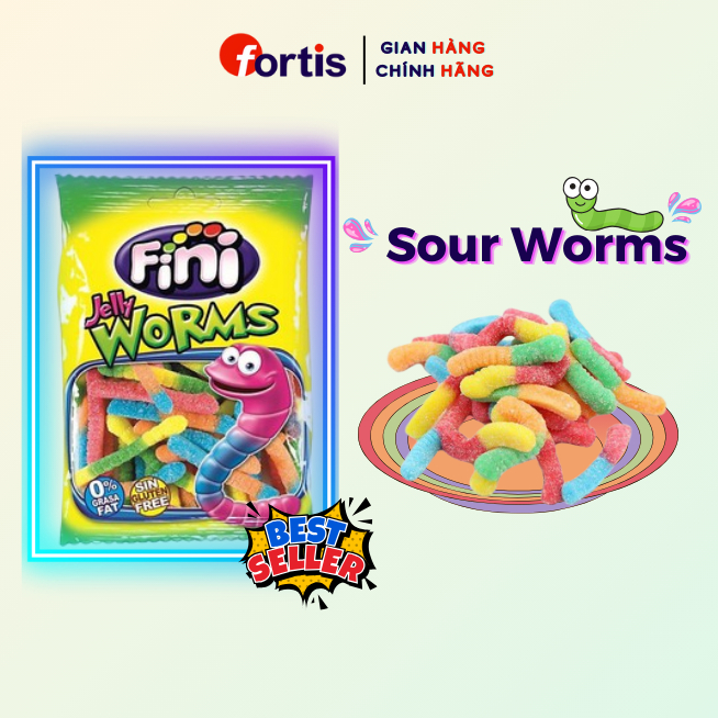 Combo 3 Gói Kẹo Dẻo Fini tự chọn + Tặng 1 Gói Kẹo Dẻo Fini Jelly Kisses hoặc Fini Yogurt