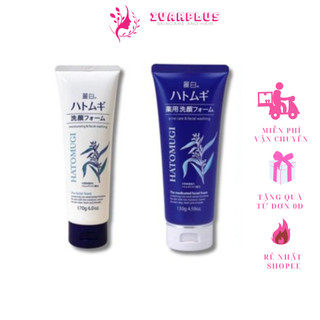Sữa Rửa Mặt Hatomugi Ý Dĩ Trắng Da, Dưỡng Ẩm Cleansing Facial Foam 130g 170g