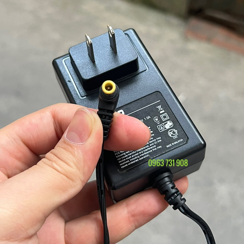 Adapter nguồn đàn organ casio CTK-6000 CTK-6200 12v chân kim