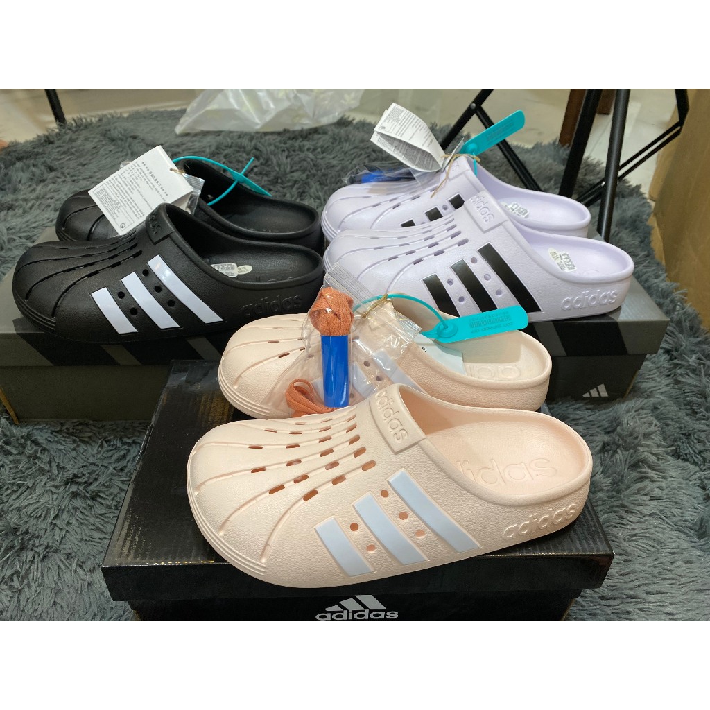 Dép Adidas Adilette Clogs đúc nguyên khối hàng thời trang Nam Nữ hot