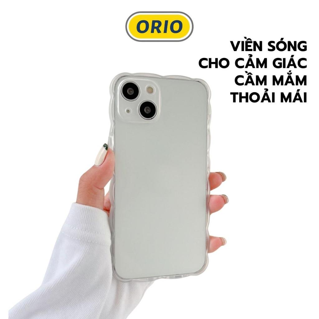 Ốp lưng iPhone Lượn Sóng Trong Suốt 6/6plus/6s/6splus/7/7plus/8/8plus/x/xs/11/12/13/14/pro/max/plus/promax - ORIO