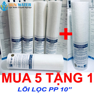 Combo 5 lõi lọc thô pp 10 inch