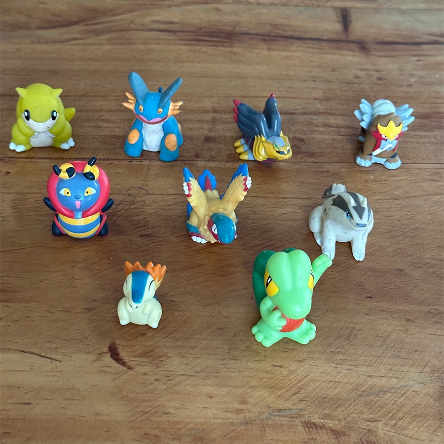 Mô Hình P5 Pokemon Kid Bandai Tổng Hợp Pokemon Ngón Tay Rỗng Ruột Chính Hãng