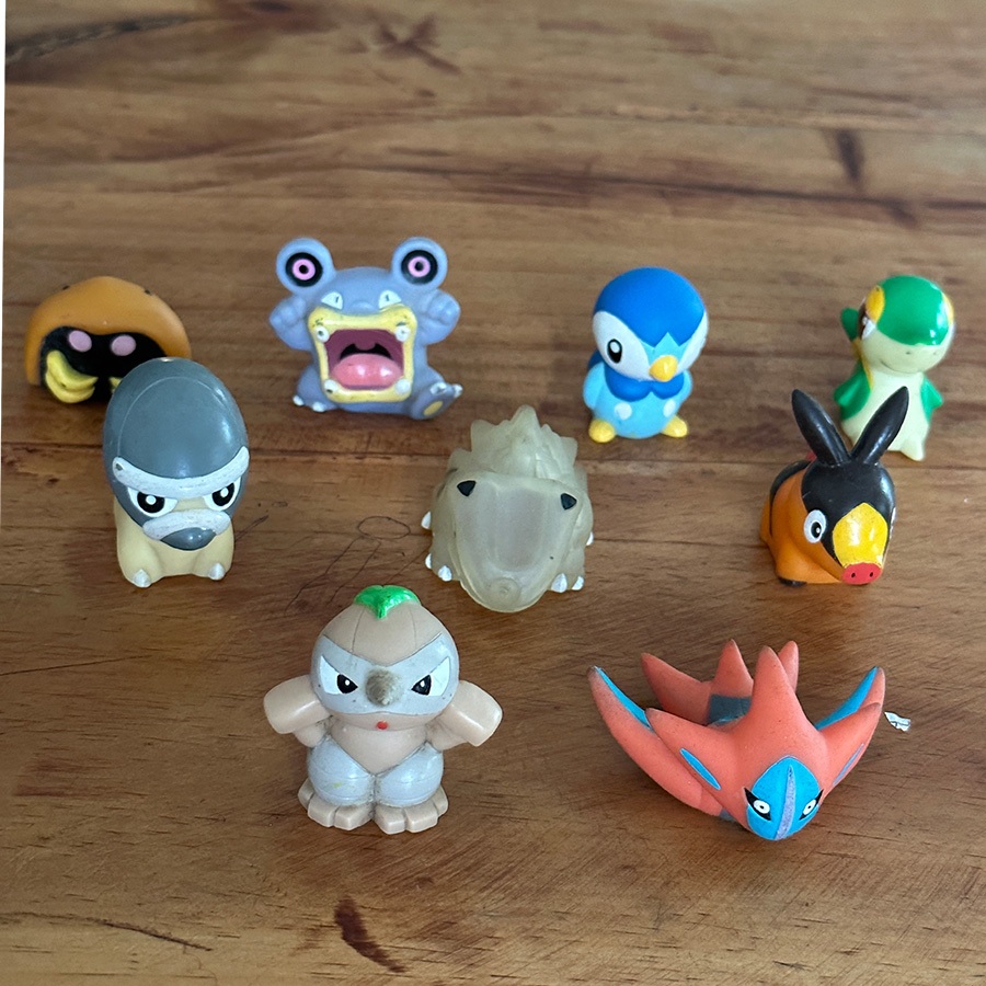 Mô Hình P5 Pokemon Kid Bandai Tổng Hợp Pokemon Ngón Tay Rỗng Ruột Chính Hãng