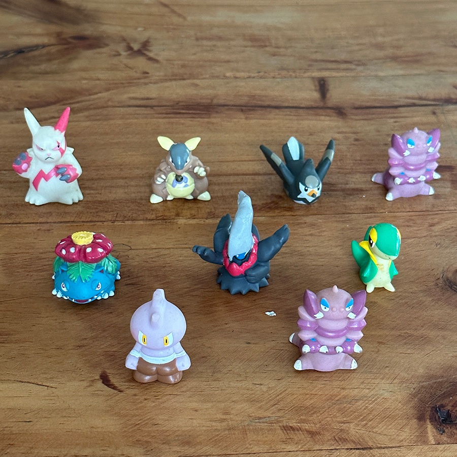 Mô Hình P5 Pokemon Kid Bandai Tổng Hợp Pokemon Ngón Tay Rỗng Ruột Chính Hãng
