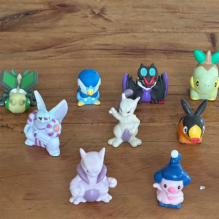 Mô Hình P5 Pokemon Kid Bandai Tổng Hợp Pokemon Ngón Tay Rỗng Ruột Chính Hãng