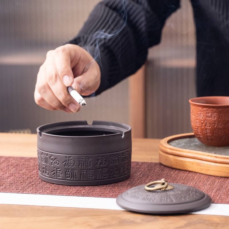 Gạt tàn thuốc lá tử sa siêu siêu VIP