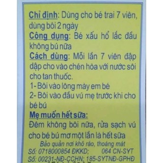 Cai Sữa Mẹo cho bé của lương Y an toàn cho trẻ
