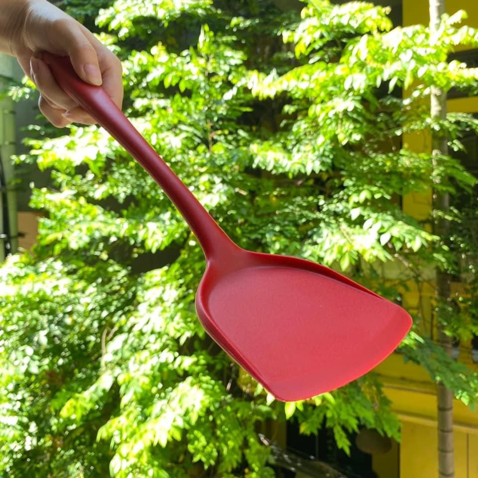 Muỗng Muôi Xẻng Xào Muôi Múc Silicon Chống Nóng Chịu Nhiệt
