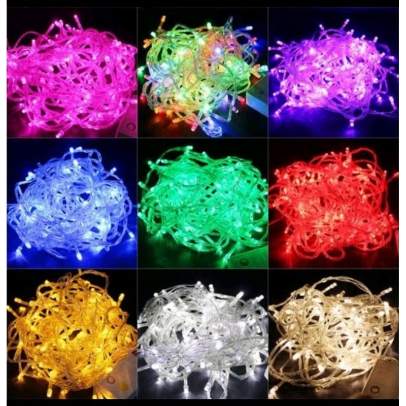 Dây đèn led chớp nháy 4m ,trang trí noel , tết . đèn led trang trí cây thông