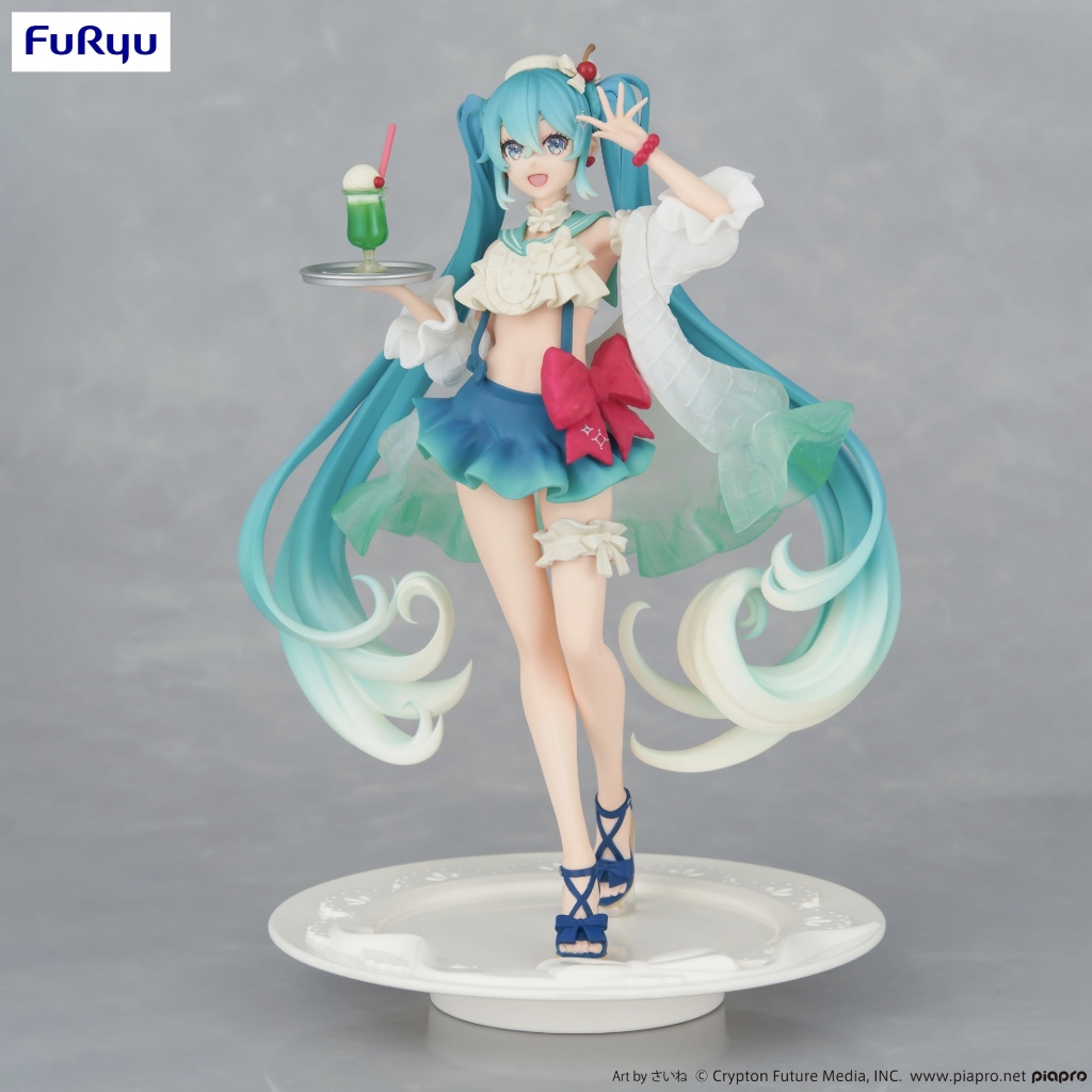 Mô Hình Hatsune Miku Cream Soda Ver - SweetSweets Figure