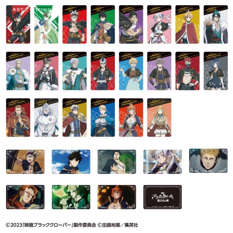 Gói Thẻ Nhân Phẩm Pack Card Black Clover