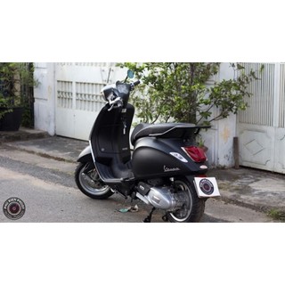 Tay thắng Vespa đen zin