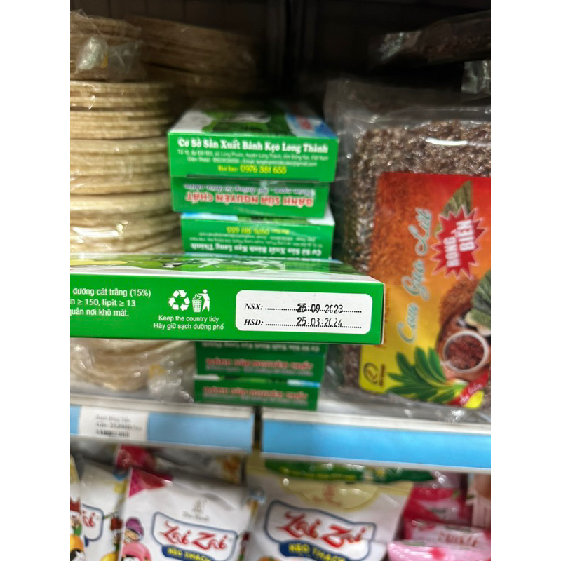 Bánh sữa bò Long Thành vị sữa 150g