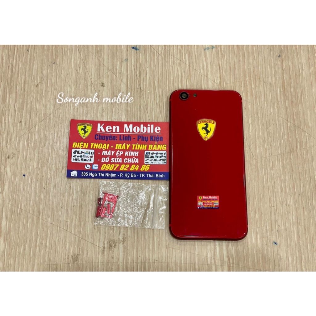 ￼Vỏ độ thương thích cho ip6s / ip 6s lên ip8g / ip 8g đầy đủ phím bộ và khay sim