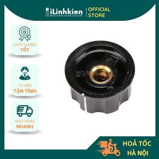 Núm vặn volume, núm vặn chiết áp mf-a03 wh118 / wx050 / rv24 6mm bằng đồng