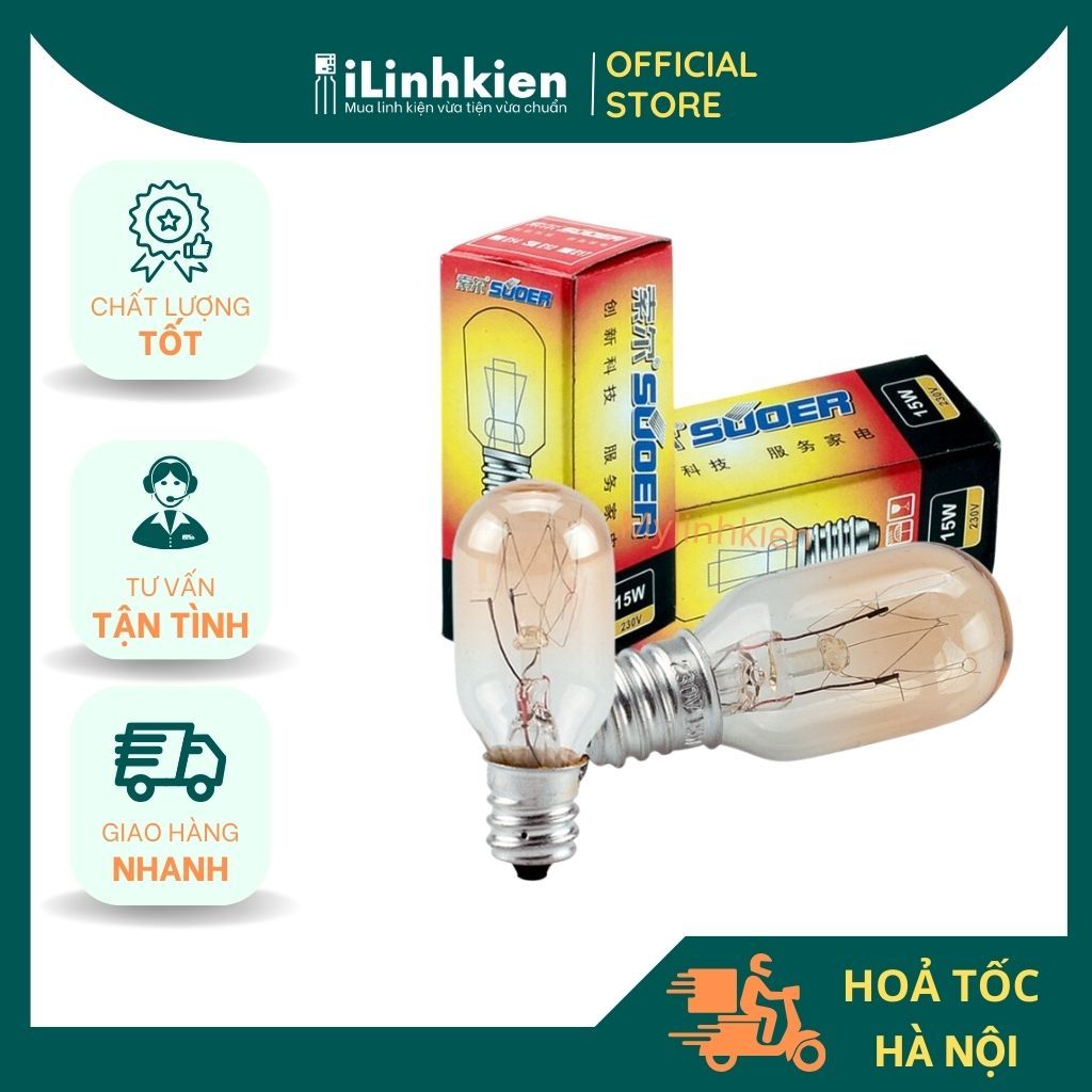 Bóng đèn lò vi sóng 15W 220V chất lượng tốt