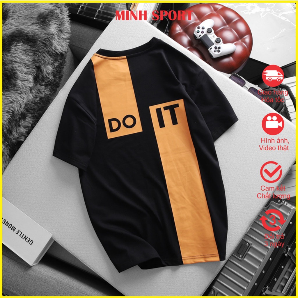 Áo Thun Nam Cổ Tròn Vải Cotton In 2 Mặt Big Size mã AO.108