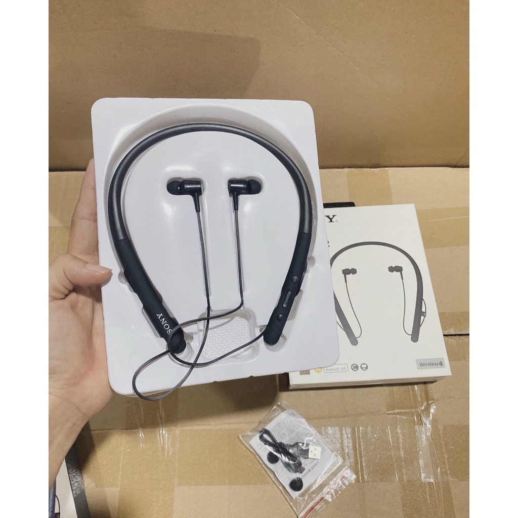 Tai nghe Bluetooth H700 thể thao tai nghe đeo cổ không dây hỗ trợ thẻ nhớ pin trâu âm thanh bass đỉnh cao GONA_Official