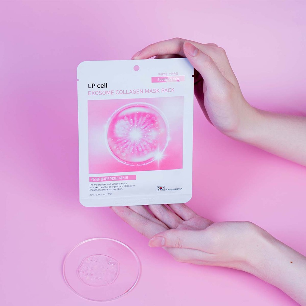 Mặt nạ Collagen dưỡng ẩm, chống lão hóa chuyên sâu Hàn Quốc LP Cell Collagen Mask Pack