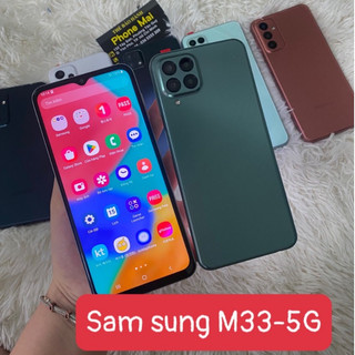 Điện thoại Samsung Galaxy M33 5G Ram 6G/128G - 1Sim Nguyên Zin Nhập Khẩu chiến PUBG/Free Fire ngon lành
