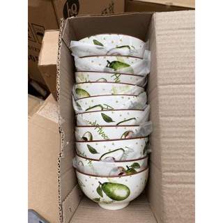 Set 10 chiếc bát hoa ăn cơm màu siêu xinh