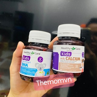 Canxi milk calcium + dha healthy care, bổ sung canxi và dha cho bé, mẫu mới