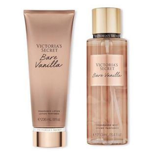 SET XỊT THƠM BODY MIST VÀ SỮA DƯỠNG THỂ BARE VANILLA