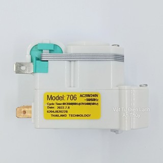 Time tủ lạnh LG 706 - Đồng Hồ Timer Tủ Lạnh LG - rơ le thời gian tủ lạnh LG