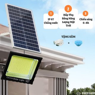 Đèn năng lượng mặt trời sân vườn chống nước tiết kiệm điện đèn taka
