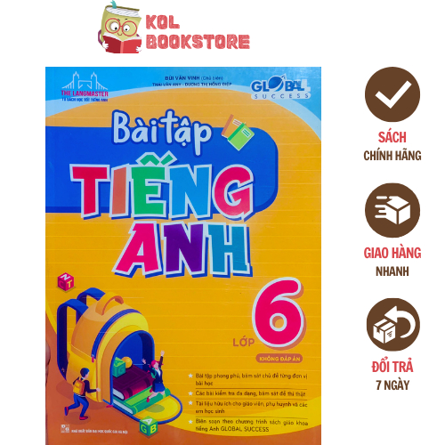 Sách - Bài tập Tiếng Anh 6 (Global success)