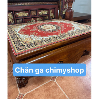 Thảm trải sập gụ -chiếu tranh -phản to size 1m8x2m2