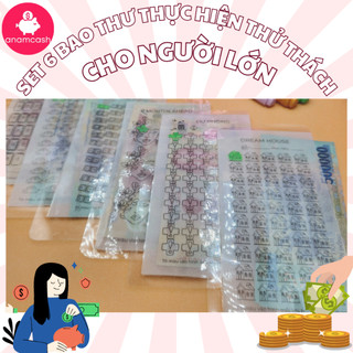Set 6 bao thư thực hiện thử thách cho người lớn - Anamcash