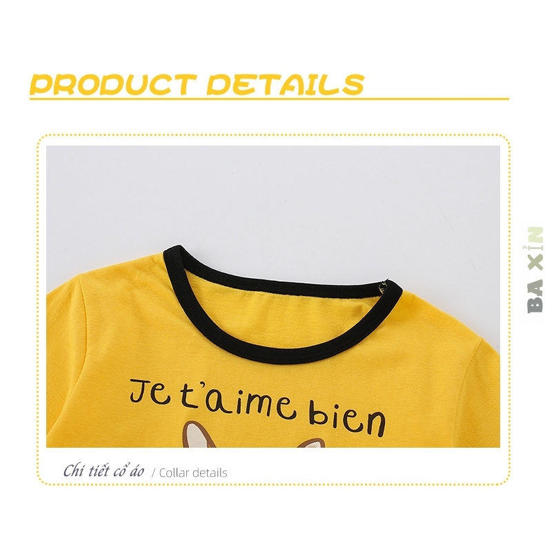 ĐỒ BỘ QUẦN ÁO 100% COTTON DÀI TAY MALWEE CỔ TRÒN CHO BÉ GÁI TRẺ EM MẶC NHÀ HOẠ TIẾT 🐹 MICKEY SIZE ĐẠI