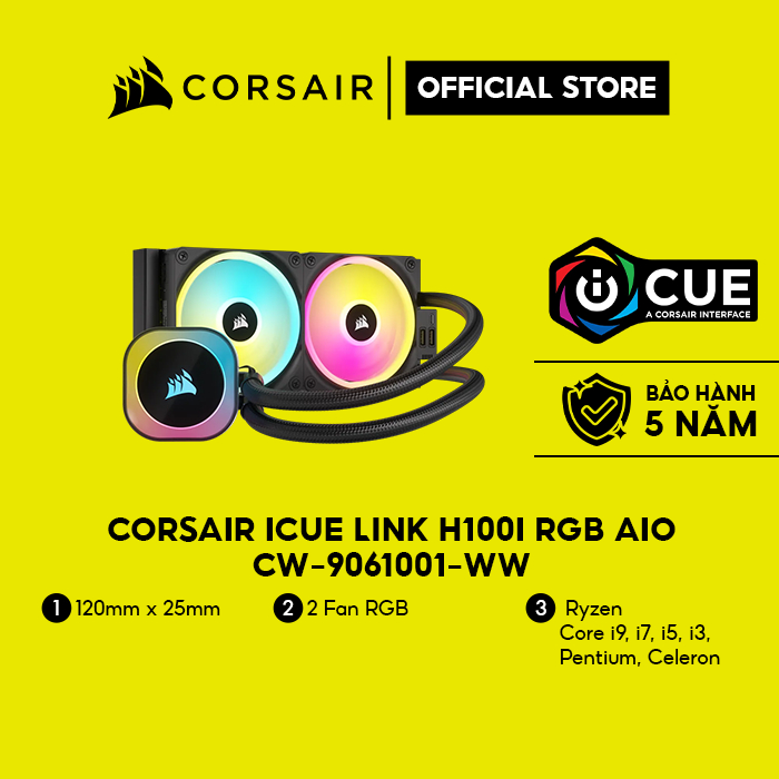 Tản nhiệt nước Corsair iCUE LINK H100i RGB/CW-9061001-WW