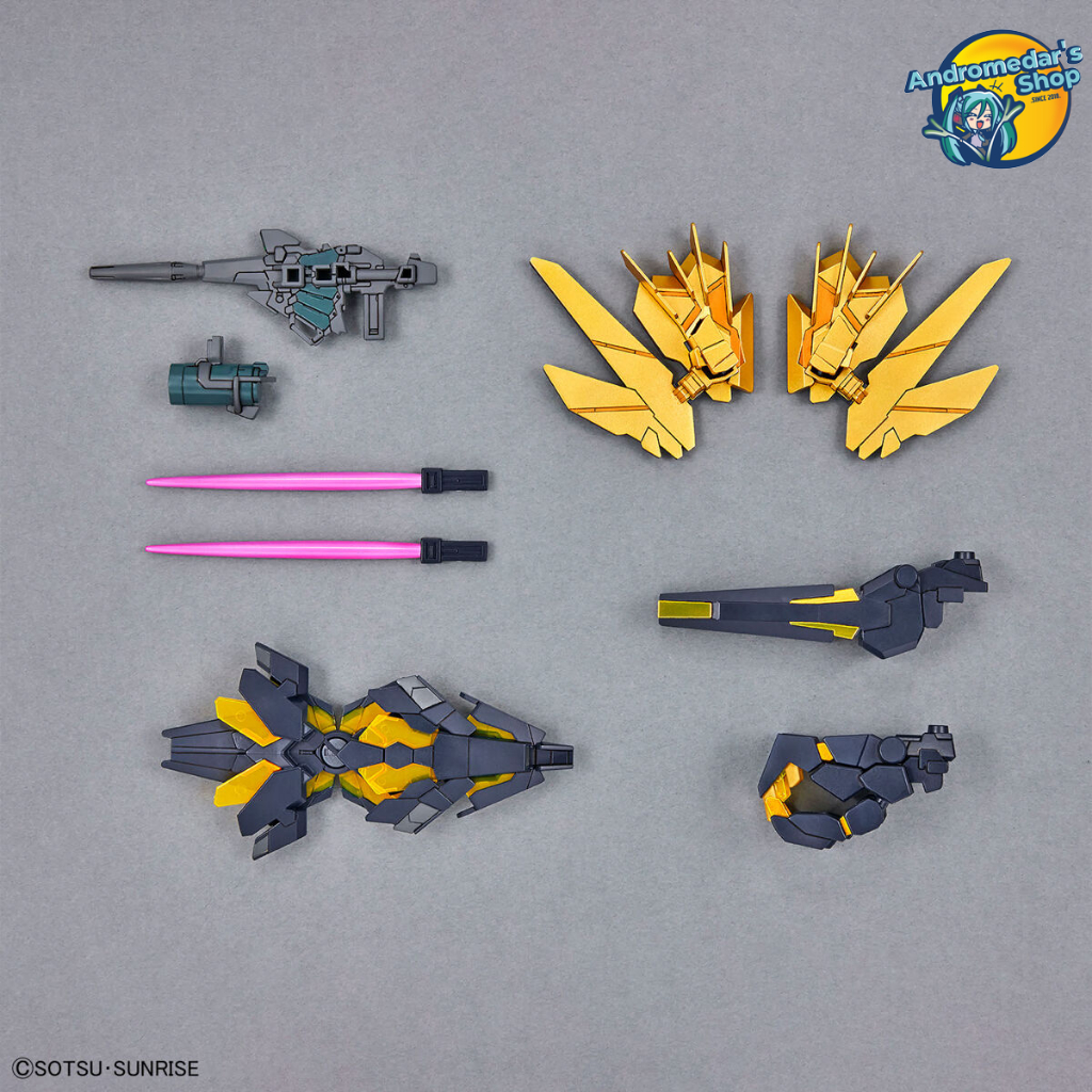 Mô hình lắp ráp SD Gundam Cross Silhouette: Unicorn Gundam 2 Banshee  & Banshee Norn Parts Set