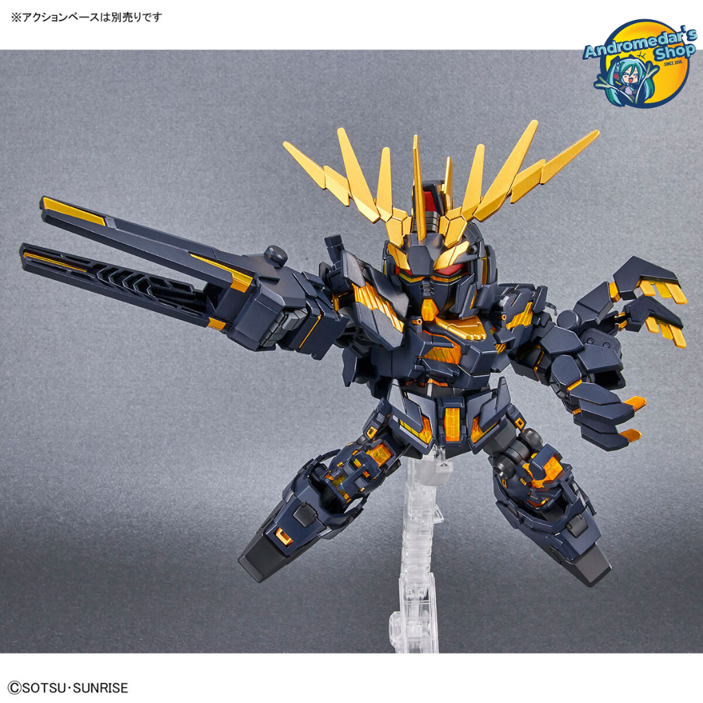 Mô hình lắp ráp SD Gundam Cross Silhouette: Unicorn Gundam 2 Banshee  & Banshee Norn Parts Set