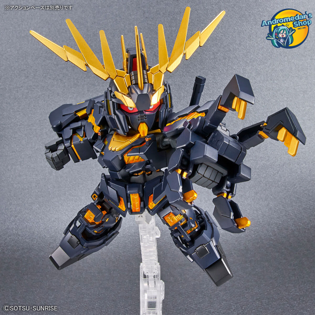 Mô hình lắp ráp SD Gundam Cross Silhouette: Unicorn Gundam 2 Banshee  & Banshee Norn Parts Set