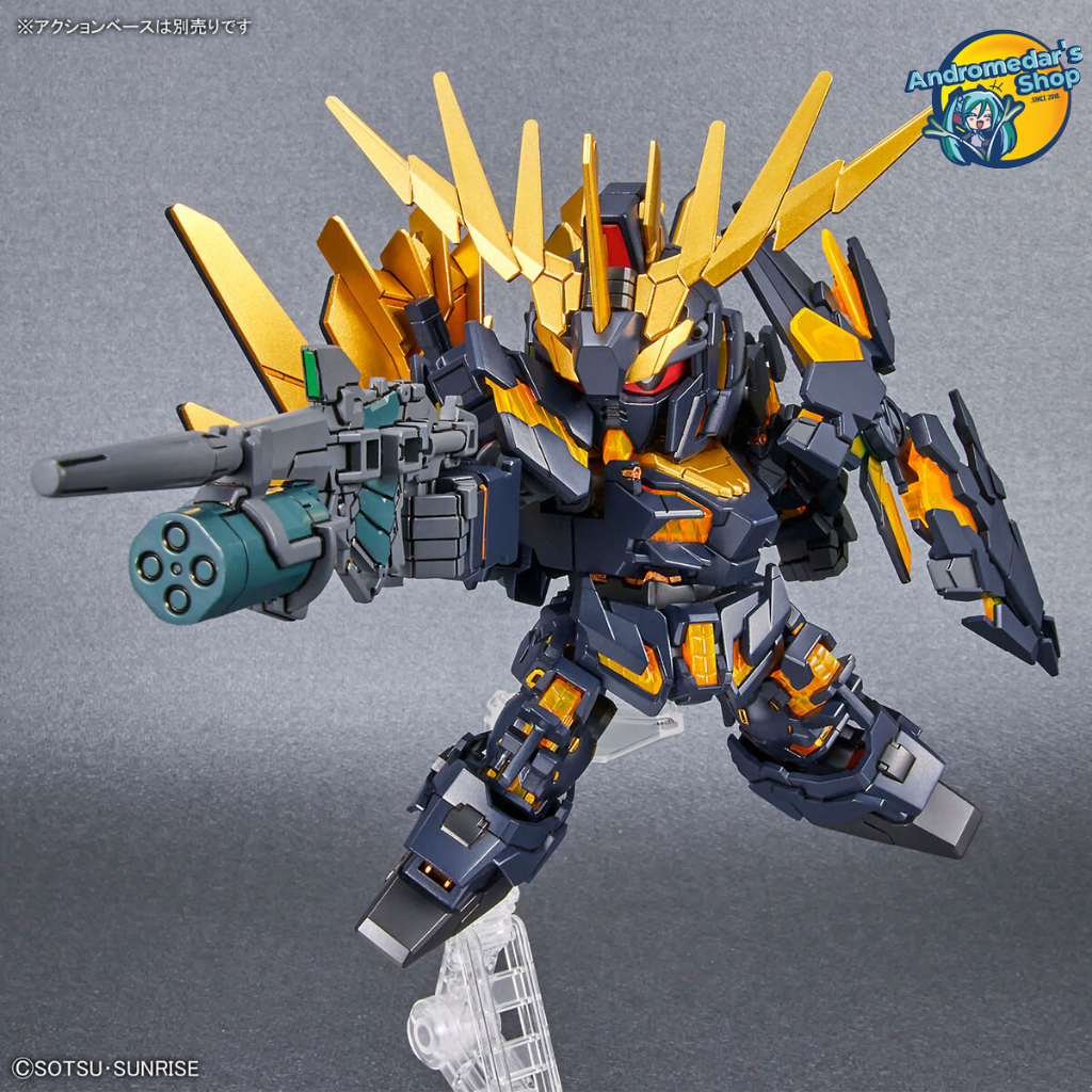 Mô hình lắp ráp SD Gundam Cross Silhouette: Unicorn Gundam 2 Banshee  & Banshee Norn Parts Set
