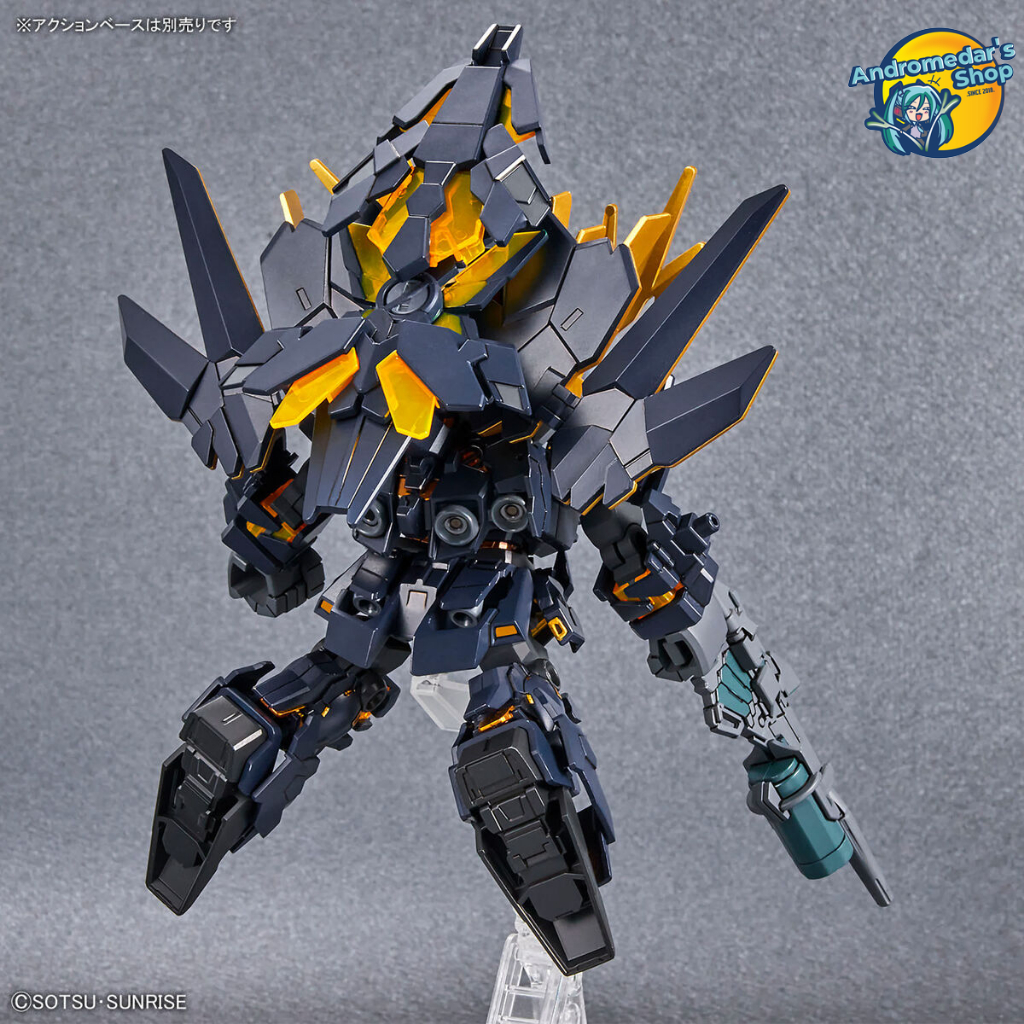 Mô hình lắp ráp SD Gundam Cross Silhouette: Unicorn Gundam 2 Banshee  & Banshee Norn Parts Set