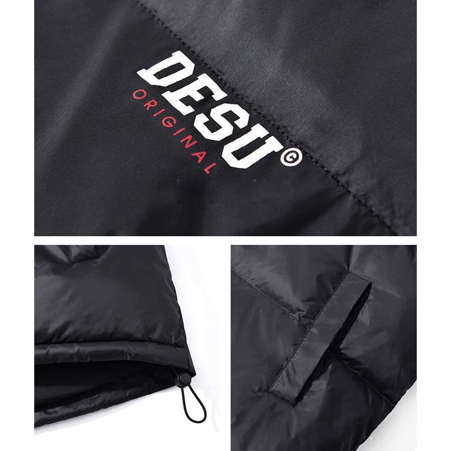 Áo phao béo bánh mì Dessuu phong cách đơn giản cho nữ