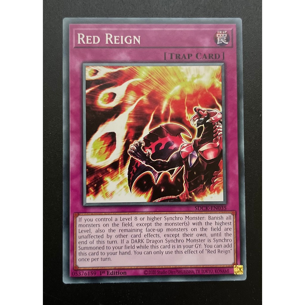 YMS - [Thẻ bài Yugioh] - [TCG-UK] - SDCK-EN035 - Red Reign - Common