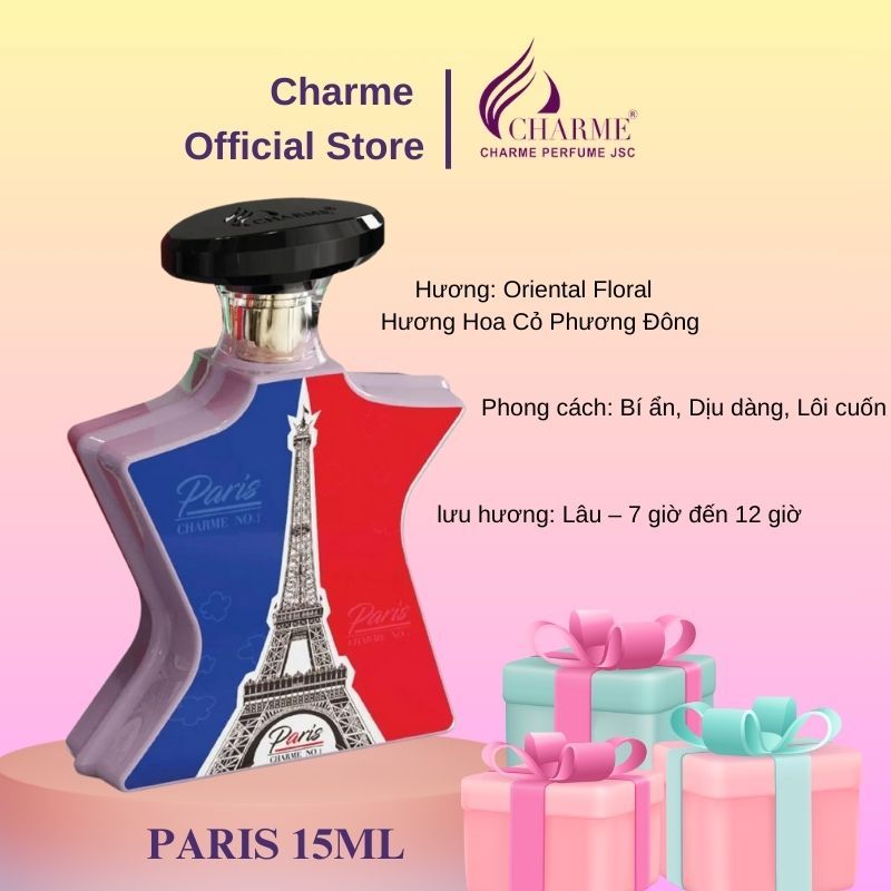 Nước Hoa Nữ Charme No.1 PARIS 10ml