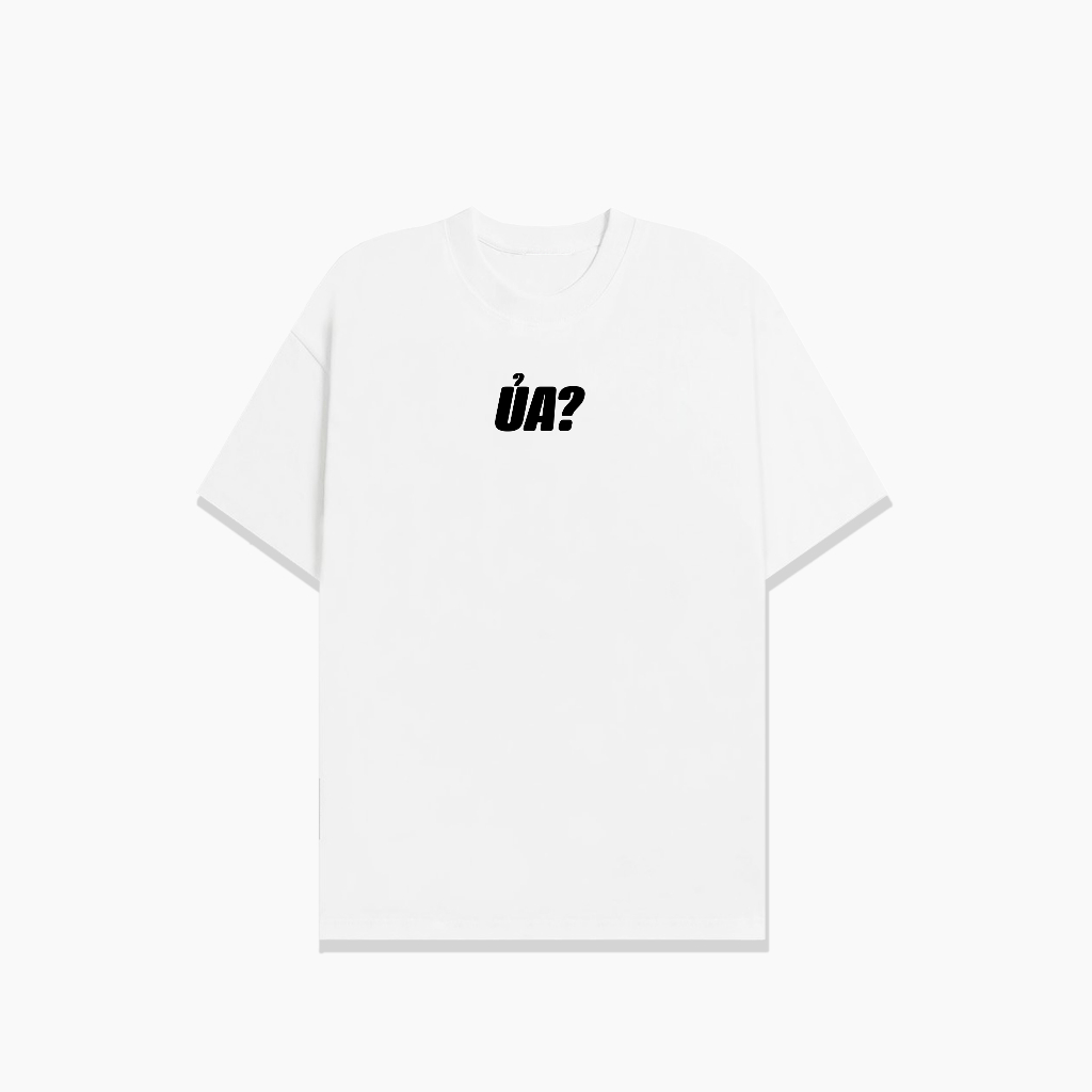 Áo Thun Nam LAUGHTOWN ỦA Tshirt Hai Màu Trắng Đen Tay Ngắn Chất Cotton TSJT068