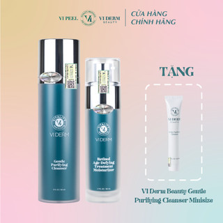 VI DERM Bộ Đôi Làm Sạch Trẻ Hóa Da