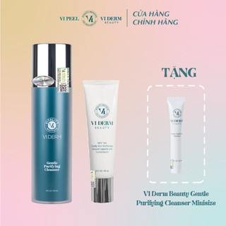 VI DERM Bộ Đôi Làm Sạch Chống Nắng