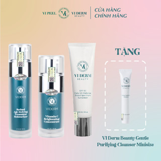 VI DERM Bộ Sản Phẩm Chống Lão Hóa - Sáng Da